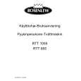 ROSENLEW RTT1055 Owners Manual