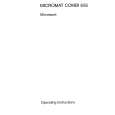 AEG Micromat COMBI 635 B Owners Manual