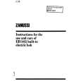 ZANUSSI EB1465M Owners Manual