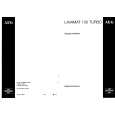 AEG LAVAMAT100TURB Owners Manual