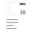 JUNO-ELECTROLUX JKI3363 Owners Manual