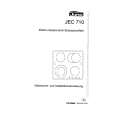JUNO-ELECTROLUX JEC 710 W Owners Manual