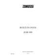 ZANUSSI ZOB899XS Owners Manual