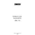 ZANUSSI ZBG732X Owners Manual