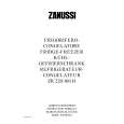 ZANUSSI ZR220/100NH Owners Manual