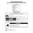 WHIRLPOOL RF352BXKW1 Installation Manual