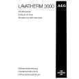 AEG LAVATHERM3000 Owners Manual