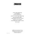 ZANUSSI ZU8145 Owners Manual