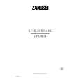 ZANUSSI ZPL9154 Owners Manual