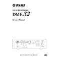 YAMAHA DME32 Owners Manual