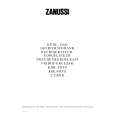 ZANUSSI Z218/8K Owners Manual