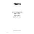 ZANUSSI ZK56/48RAL Owners Manual