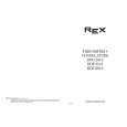 REX-ELECTROLUX RDG253S Owners Manual