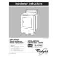WHIRLPOOL GCEM2900JQ0 Installation Manual