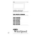 WHIRLPOOL AGB 055/WP Installation Manual