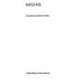 AEG 6453 K8 M Owners Manual
