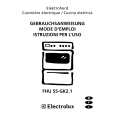 ELECTROLUX FHU55-GK2.1 Owners Manual