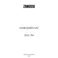 ZANUSSI ZGG784INC Owners Manual