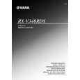YAMAHA RXV340RDS Owners Manual