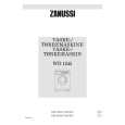 ZANUSSI WD1245 Owners Manual