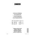 ZANUSSI ZT 154 R Owners Manual