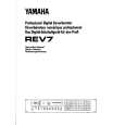 YAMAHA REV7 Owners Manual