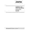 JUNO-ELECTROLUX S95/20W Owners Manual