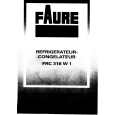 FAURE FRC318W Owners Manual