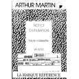 ARTHUR MARTIN ELECTROLUX VA6030-3 Owners Manual
