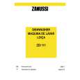 ZANUSSI ZDI111N Owners Manual