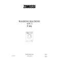 ZANUSSI F804 Owners Manual