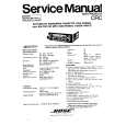 BOSE CRC CAR STEREO Service Manual