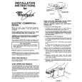 WHIRLPOOL 3CE2910XSW1 Installation Manual