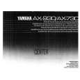 YAMAHA AX-730 Owners Manual