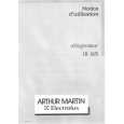 ARTHUR MARTIN ELECTROLUX IR1651 Owners Manual