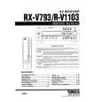YAMAHA RV1103 Service Manual