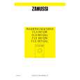 ZANUSSI FLS985QAL Owners Manual