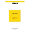 ZANUSSI ZGG758ALU Owners Manual