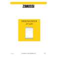 ZANUSSI ZT685 Owners Manual