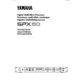 YAMAHA SPX90 Owners Manual