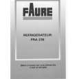 FAURE FRA276W Owners Manual