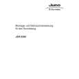 JUNO-ELECTROLUX JDA5260E Owners Manual