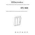 ELECTROLUX EFC9430X Owners Manual