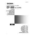 SIGMA EF500 Owners Manual