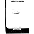 ARTHUR MARTIN ELECTROLUX AW1020T Owners Manual