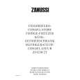 ZANUSSI ZI9230/2T Owners Manual