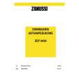 ZANUSSI ZDT6454 Owners Manual