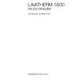 AEG Lavatherm 5500 MC w Owners Manual
