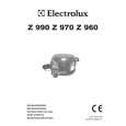 ELECTROLUX Z970 Owners Manual