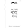 ZANUSSI ZFC163T Owners Manual